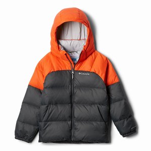 Columbia Centennial Creek™ Down Puffer Jacka Pojkar MörkGrå/Orange (REUKG1398)